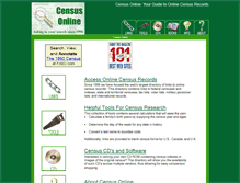 Tablet Screenshot of census-online.com